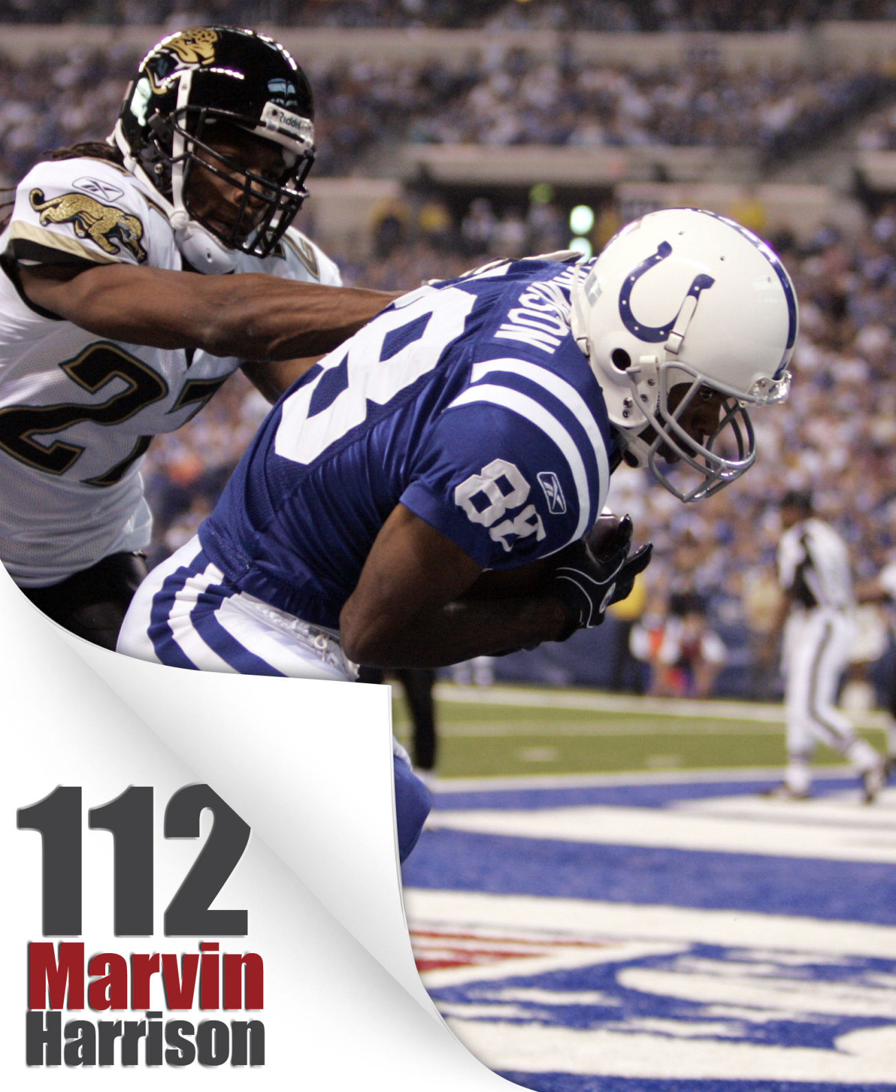 Touchdown catches by Peyton Manning's receivers